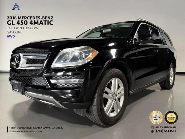 2016 Mercedes-Benz GL 4MATIC for sale in Garden Grove, CA