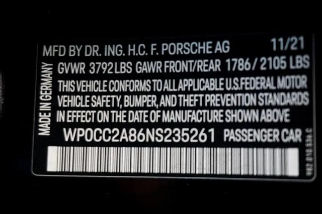 2022 Porsche 718 Spyder 718 Spyder