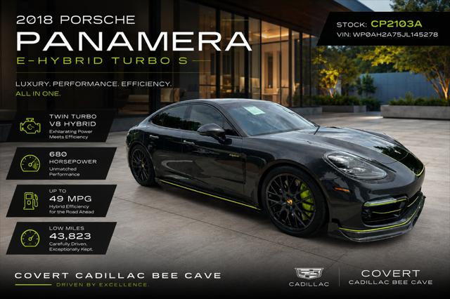 2018 Porsche Panamera E-Hybrid Turbo S for sale in Austin, TX