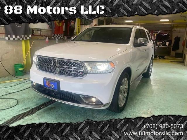 2017 Dodge Durango Citadel AWD for sale in Evergreen Park, IL