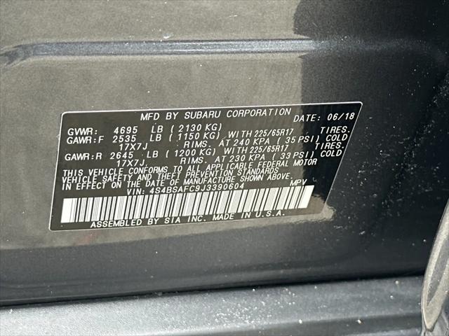 2018 Subaru Outback 2.5i Premium