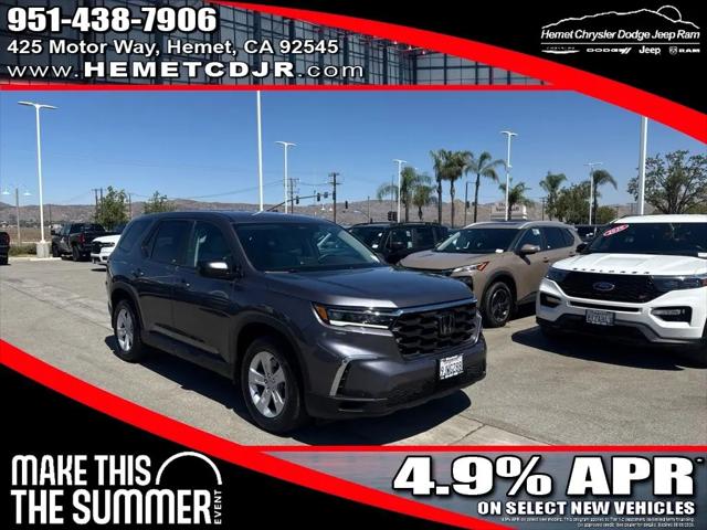 2024 Honda Pilot LX for sale in Hemet, CA