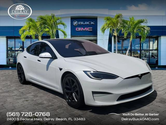 2022 Tesla Model S Plaid Tri Motor All-Wheel Drive for sale in Delray Beach, FL