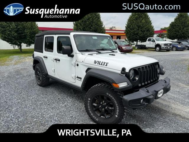 2022 Jeep Wrangler Unlimited Willys 4x4 2022 Jeep Wrangler Unlimited Willys 4x4