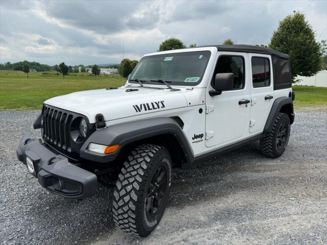 2022 Jeep Wrangler Unlimited Willys 4x4 2022 Jeep Wrangler Unlimited Willys 4x4