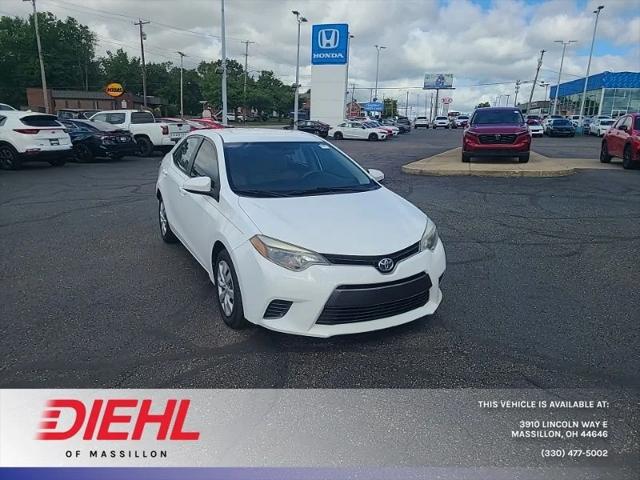 2016 Toyota Corolla LE 2016 Toyota Corolla LE