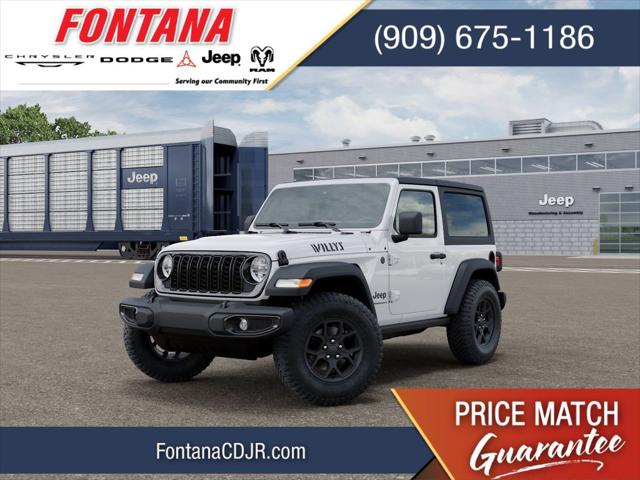2026 Jeep Wrangler 2-Door Willys 4x4 for sale in Fontana, CA