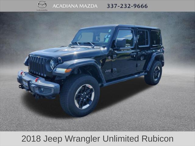 2018 Jeep Wrangler Unlimited Rubicon 4x4 for sale in Lafayette, LA