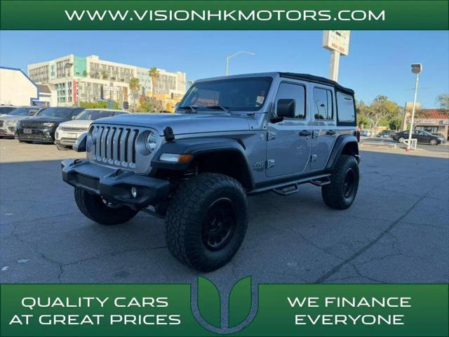 2018 Jeep Wrangler Unlimited Sport S 4x4 for sale in Garden Grove, CA