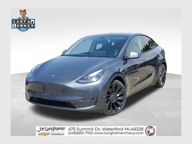 2022 Tesla Model Y Performance Dual Motor All-Wheel Drive for sale in Waterford, MI