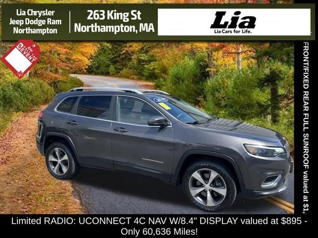 2019 Jeep Cherokee Limited 4x4 for sale in Northampton, MA