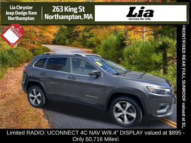 2019 Jeep Cherokee Limited 4x4 for sale in Northampton, MA