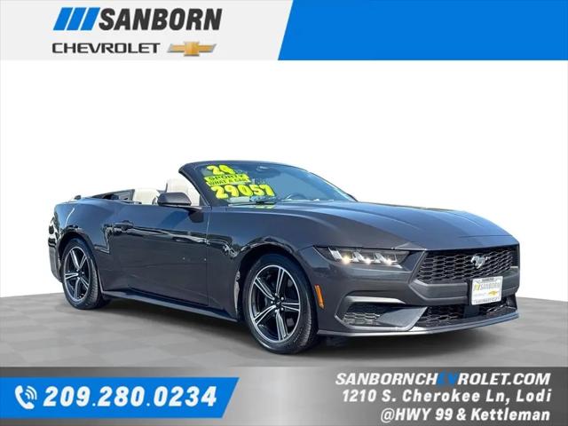 2024 Ford Mustang EcoBoost Premium Convertible for sale in Lodi, CA