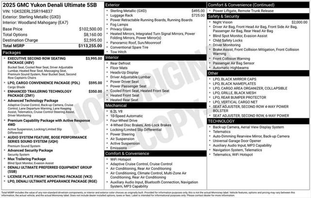 2025 GMC Yukon 4WD Denali Ultimate for sale in Dover, DE