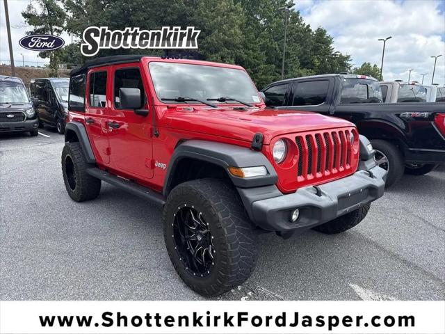 2018 Jeep Wrangler Unlimited Sport S 4x4 for sale in Jasper, GA