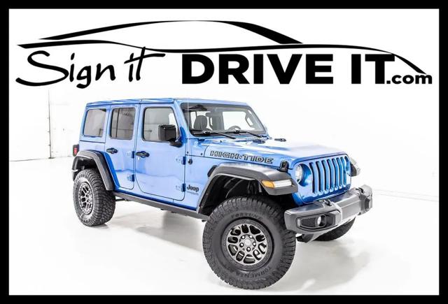 2022 Jeep Wrangler Unlimited High Tide 4x4 for sale in Denton, TX