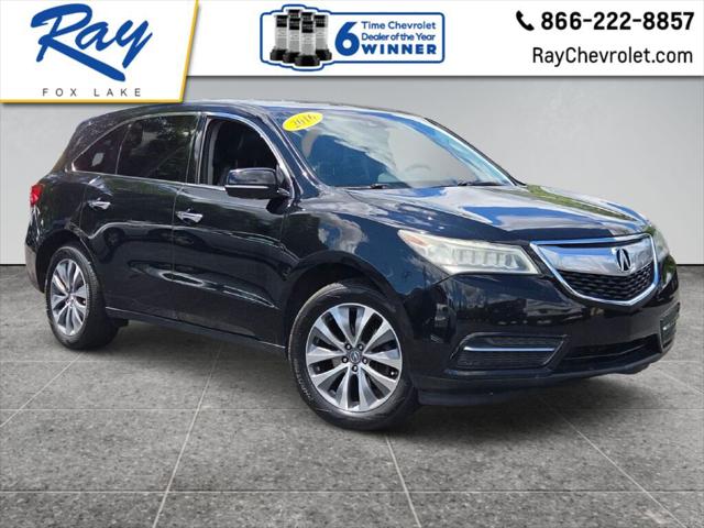 2016 Acura MDX 3.5L for sale in Fox Lake, IL