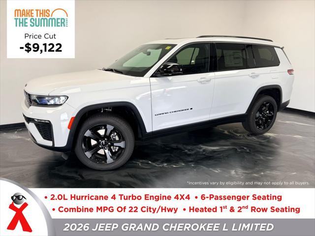 2026 Jeep Grand Cherokee L GRAND CHEROKEE L LIMITED 4X4 2026 Jeep Grand Cherokee L GRAND CHEROKEE L LIMITED 4X4