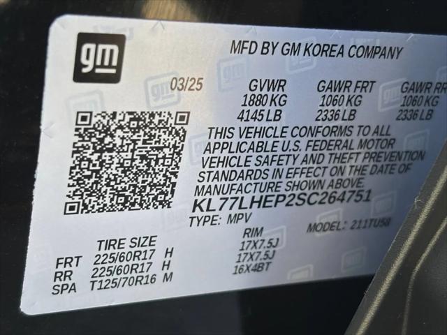 2025 Chevrolet Trax FWD LT