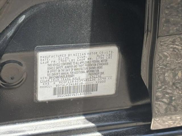 2025 Nissan Versa 1.6 SV