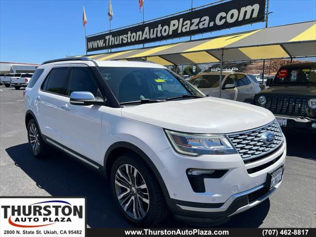 2018 Ford Explorer Platinum for sale in Ukiah, CA