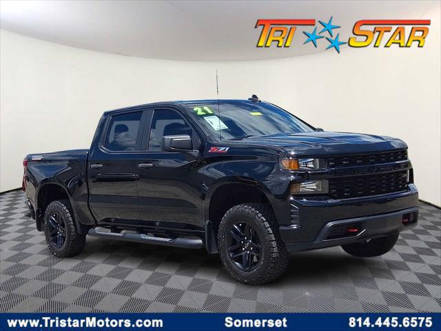 2021 Chevrolet Silverado 1500 4WD Crew Cab Short Bed Custom Trail Boss