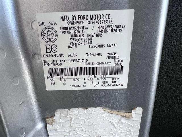 2014 Ford F-150 Unknown