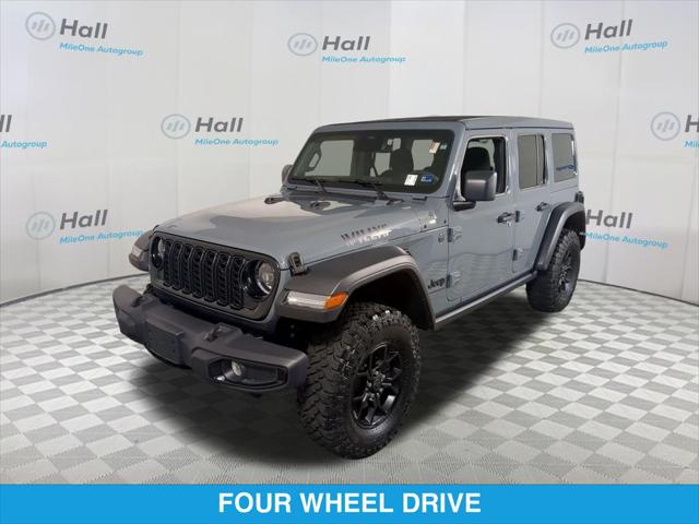 2026 Jeep Wrangler 4-Door Willys 4x4 2026 Jeep Wrangler 4-Door Willys 4x4