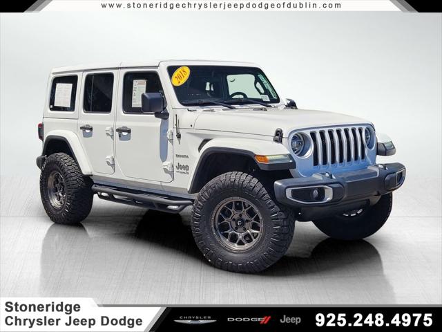 2018 Jeep Wrangler Unlimited Sahara 4x4 for sale in Pleasanton, CA