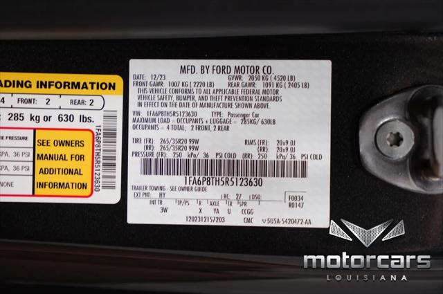 2024 Ford Mustang EcoBoost Premium Fastback