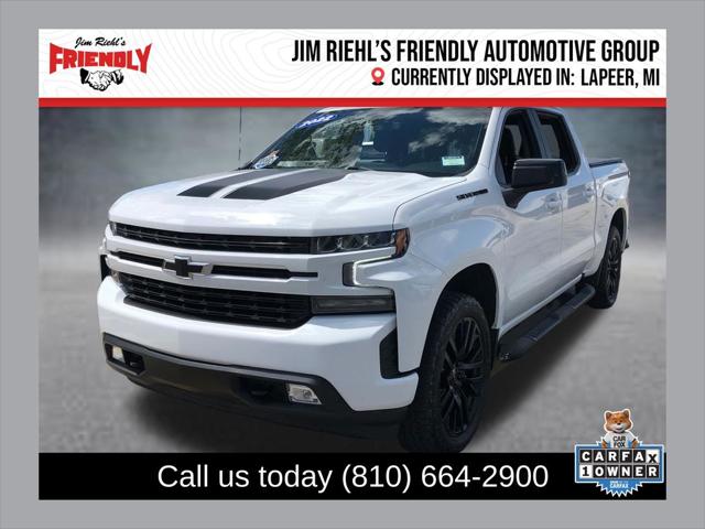 2022 Chevrolet Silverado 1500 4WD Crew Cab Short Bed RST for sale in Lapeer, MI