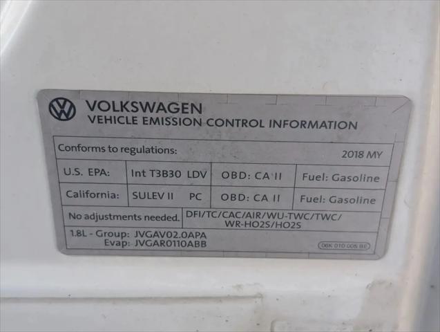 2018 Volkswagen Golf TSI SE
