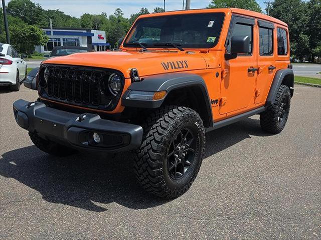2025 Jeep Wrangler 4-Door Willys 4x4 for sale in South Burlington, VT