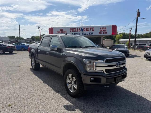 2018 Ford F-150 Platinum for sale in Garland, TX