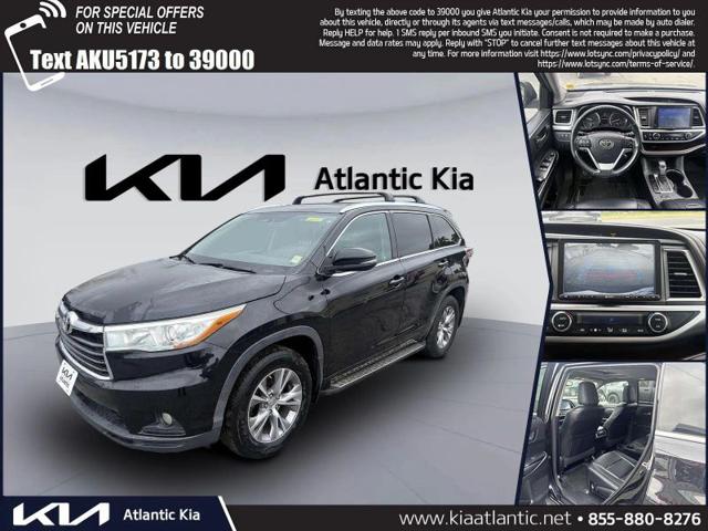 2015 Toyota Highlander XLE V6 for sale in West Islip, NY