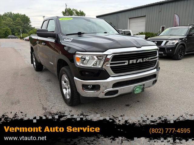 2020 Ram 1500 Big Horn Quad Cab 4x4 6'4" Box for sale in South Burlington, VT