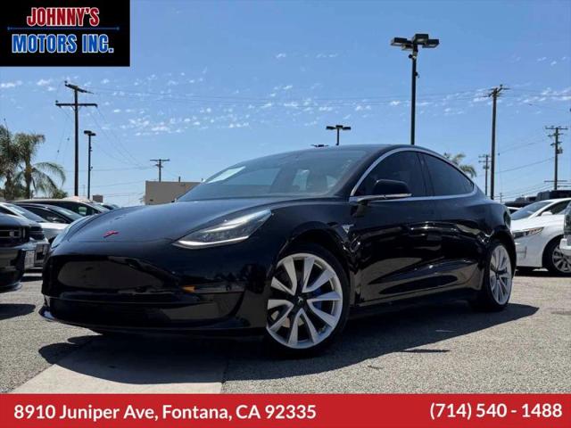 2018 Tesla Model 3 Long Range for sale in Fontana, CA