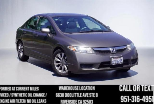 2009 Honda Civic EX for sale in Riverside, CA