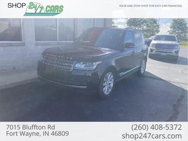 2017 Land Rover Range Rover 3.0L V6 Turbocharged Diesel HSE Td6 for sale in Larwill, IN