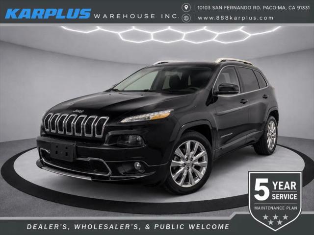 2016 Jeep Cherokee Overland for sale in Pacoima, CA