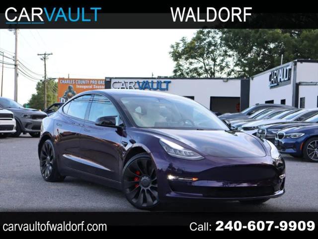 2021 Tesla Model 3 Performance Dual Motor All-Wheel Drive for sale in Waldorf, MD