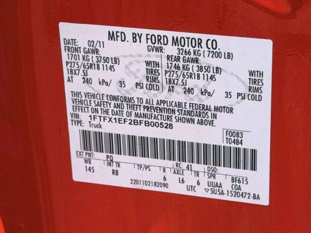 2011 Ford F-150 FX4