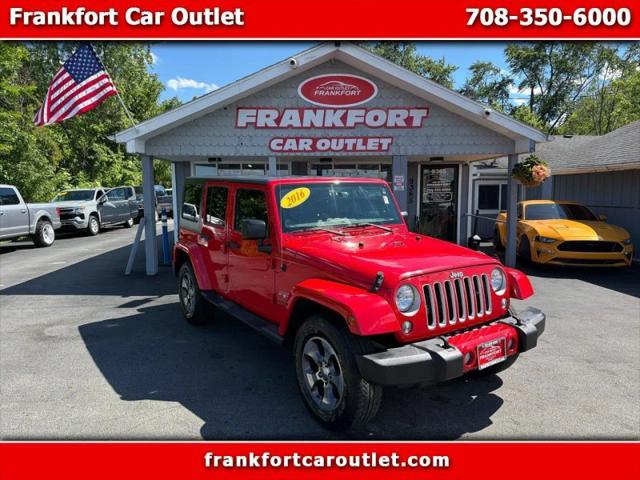 2016 Jeep Wrangler Unlimited Sahara for sale in Frankfort, IL
