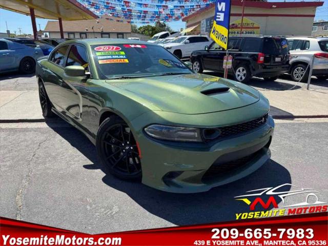 2021 Dodge Charger Scat Pack RWD for sale in Manteca, CA