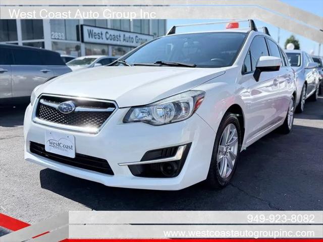 2016 Subaru Impreza 2.0i Premium for sale in Costa Mesa, CA