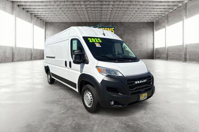 2025 Ram ProMaster 2500 Cargo Van Tradesman High Roof 159" WB w/Pass Seat for sale in Fontana, CA