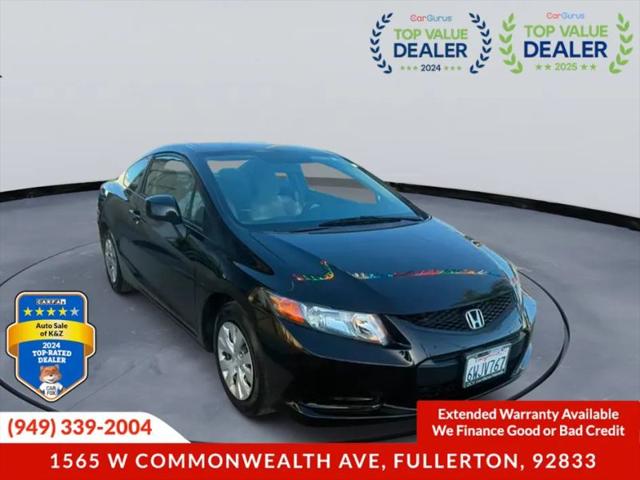 2012 Honda Civic LX for sale in Fullerton, CA