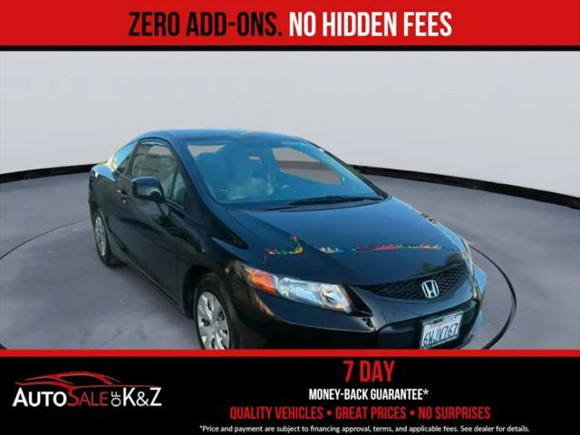 2012 Honda Civic LX for sale in Fullerton, CA