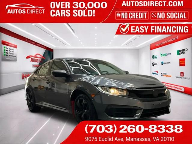 2018 Honda Civic LX for sale in Fredericksburg, VA