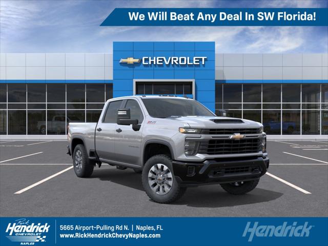 2026 Chevrolet Silverado 2500HD Crew Cab, Standard Bed, WT, 4WD for sale in Naples, FL